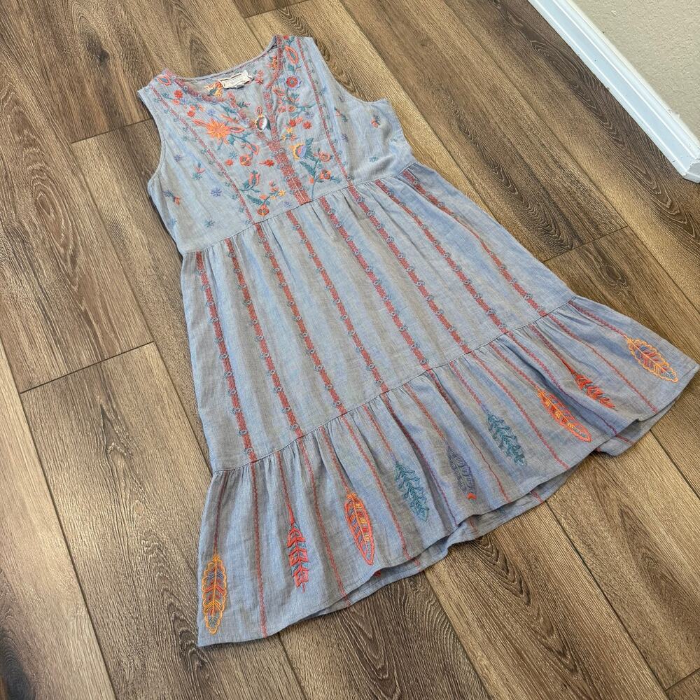 Johnny Was Cyrielle Effortless Boho Tank Dress - Picture 2 of 8